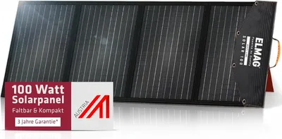 Produktbild von Faltbares Solarpanel SOLAR 100 - monokristallin