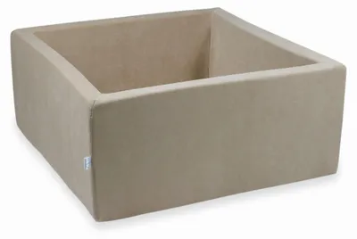 Immagine prodotto di Piscina asciutta 90x90x40cm Velvet Soft Beige senza palline