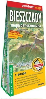 Immagine prodotto di Mappa panoramica di Bieszczady
