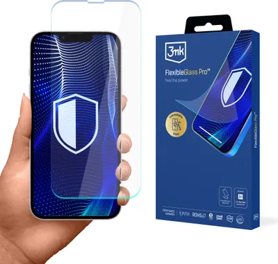 Produktbild von 3mk Display Hybridglas FlexibleGlass Pro für iPhone SE 4 0,3mm