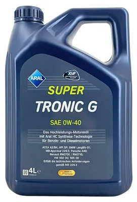 Produktbild von Aral SuperTronic G 0W-40 4 Liter (15F45E)