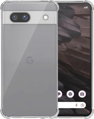 Image de Coque de téléphone pour Google Pixel
  7A Transparent - Coque antichoc TPU Silicone avec Bumper Transparent -
  Smartphonics