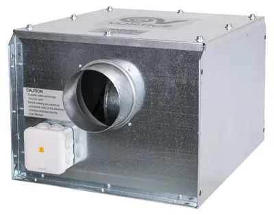 Immagine prodotto di Ventilatore centrifugo insonorizzato Vort QBK Quiet 125 fino a 187 m³/h