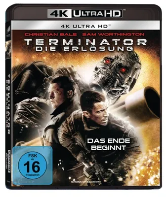 Obrázok produktu pre PLAION 1129866, Film, Blu-ray, Nemčina, Angličtina, Francúzština, Taliančina, Španielčina, 115 min, Terminator Salvation, Sci-fi