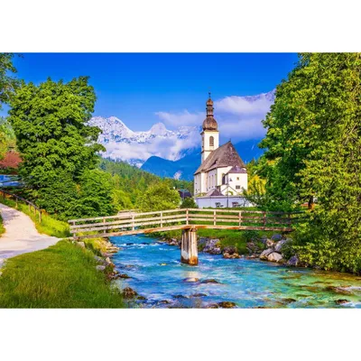 Produktbild von ENJOY Puzzle Kirche in Ramsau, Deutschland 1000 Teile