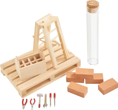 Produktbild von HobbyFun Miniatur Geschenkset Renovieren 2.5 bis 15 cm Bastelbedarf Figuren