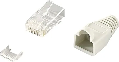 Produktbild von Logilink Modular Plug CAT 6  RJ45, 100er Set ungeschirmt