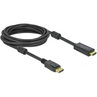 Produktbild von Delock Aktives DisplayPort 1.2 zu HDMI Kabel 4K 60 Hz 5 m