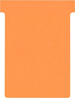 Immagine prodotto di nobo T-Karten, GrӇe 3 / 92 mm, 170 g/qm, orange
