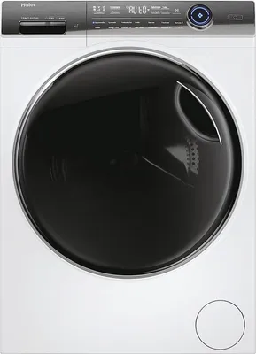Zdjęcie produktu dla Haier I-Pro Series 7 HWD80-B14979, Od przodu, Wolnostojący, Biały, Lewy, Czarny, Czarny