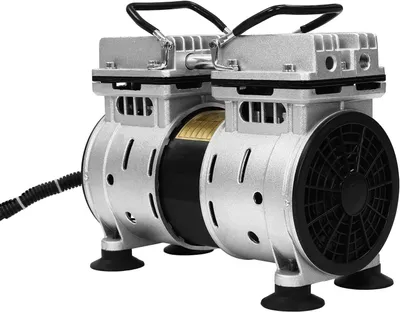 Productafbeelding van Vacuümpomp - Olievrije Pomp - Laboratoriumpomp - Drukpomp - Vacumeermachine - Krachtige 550W Motor