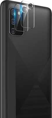 Immagine prodotto di Protezione della fotocamera per Samsung Galaxy A03S [2 pezzi] Pellicola di protezione della fotocamera Pellicola trasparente in vetro temperato Pellicola di protezione contro i graffi dell'obiettivo posteriore Protezione dell'obiettivo Phonillico®
