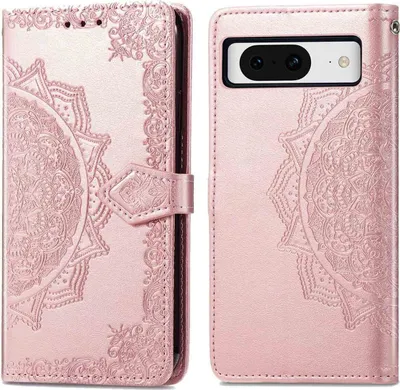 Produktbild von imoshion Mandala Klapphülle Google Pixel 8 - Rosé gold
