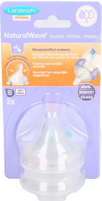 Produktbild von Lansinoh 75940 Natural WAVE SIZE S Baby-Sauger, -frei