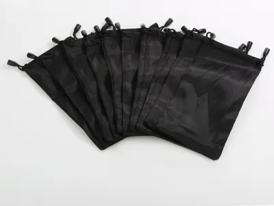Produktbild von 10Pcs Tragbare Sonnenbrillen Brillen Schmuck Telefon Kordelzug Stoffbeutel Tasche