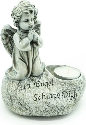 Produktbild von Teelichthalter Trauerengel