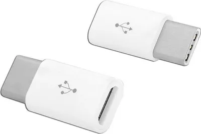 Obrázok produktu pre Redukcia zásuvka micro USBB-USBC biela