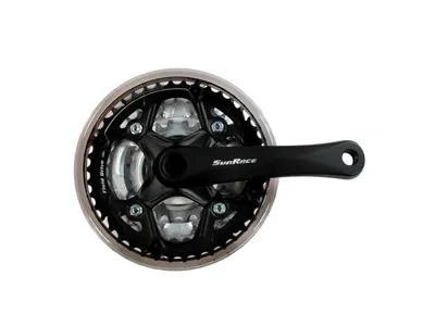 Produktbild von Sunrace Kettenradgarnitur Kurbelsatz FCM513 24-34-42 Zähne 152mm 3fach
