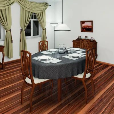 Produktbild von d-c-table® Tischdecke Monte Carlo Sharon 140 x 180 cm, marone