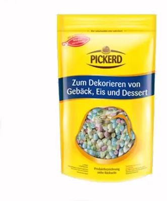 Image de Pickerd Mini guimauves aux couleurs pastel Décoration de pâtisserie 250g