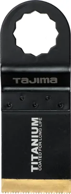 Produktbild von TAJIMA Sägeblatt für Oszillierende Maschinen passend für FEIN® und SUPERCUT® 34mm Titan-Bi-Metall , TAJ-30340