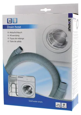 Produktbild von SCANPART 1120120002, Ablaufschlauch, Jede Marke, Kunststoff, 1 Stück(e), 2500 mm, 220 mm