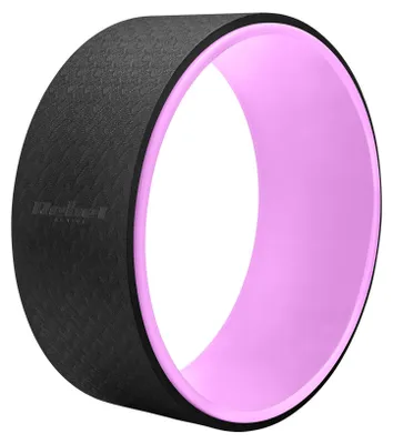 Image de Roue de Yoga - Noir-Violet, Dharma