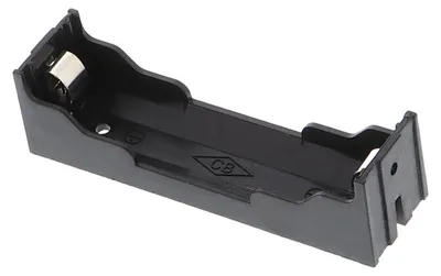 Produktbild von Batteriefach für 18650 Batterie 3,7 V mit Lötkontakten