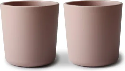 Image de Mushie baby cup 200 ml 2 pièces Blush