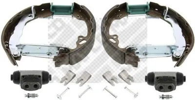 Produktbild von MAPCO 9871/2 Bremsensatz Trommelbremse Hinten für FORD FOCUS Kombi (DNW)