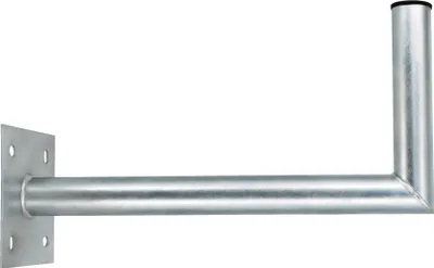 Produktbild von PremiumX 45-50 cm Wandhalter Stahl verzinkt SAT Antenne Wandhalterung Ø48mm