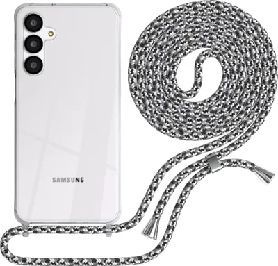 Produktbild von EAZY CASE Handykette mit Hülle für Samsung Galaxy A16 Backcover Handykette, zum Umhängen in Schwarz