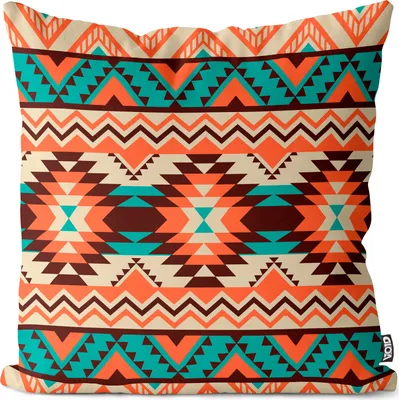 Produktbild von VOID Indigenes Muster Kissenbezug Kissenhülle Sofakissen Kissen Deko Outdoor-Kissen Dekokissen