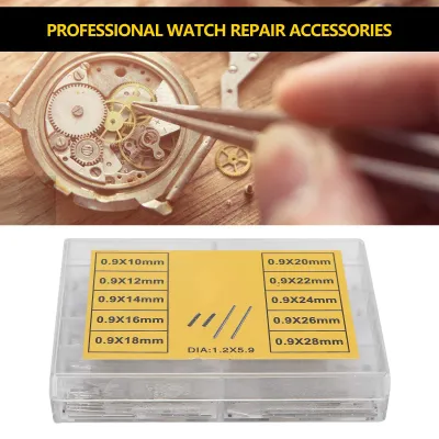 Imagen del producto de Barras de conexión para correas de relojes, acero inoxidable, de 12 mm a 28 mm, piezas de repuesto para relojes