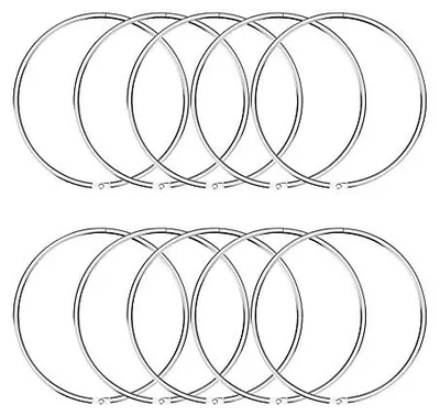 Zdjęcie produktu dla Pierścień do segregatora metal niklowany książek 5CM 10 szt