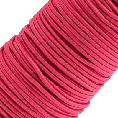 Produktbild von 50m Spule Gummikordel Gummischnur 3mm Bekleidungsgummi Hutgummi, 27 Farben