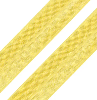 Produktbild von 1m Einfassband 20mm hochelastisch 44% Elasthan gefalzt Meterware Faltgummi