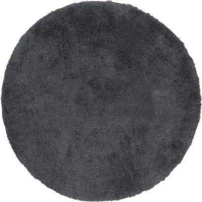 Produktbild von Erwin Müller Badematte Kefalonia" anthrazit rund: 120 cm Ø"