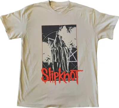 Image de Slipknot - T-shirt « Sid » pour hommes/femmes Unie RO4605 (M) (Sable)