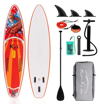 Image de Planche de stand-up paddle gonflable - SUP gonflable - Planche à pagaie - Planche aquatique - Planche de yoga - 350x84x15 cm