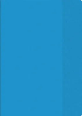 Produktbild von BRUNNEN Hefthülle A5 transparent blau Folie 104054530