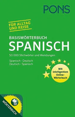 Produktbild von PONS Basiswörterbuch Spanisch