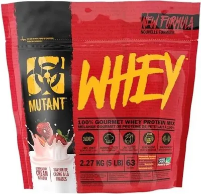 Produktbild von Mutant Whey 2000g (5lbs) - Strawberry Cream
