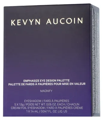 Image de Kevyn Aucoin Emphasize Eye Design Palette Magnify (5 x 1,5 g)