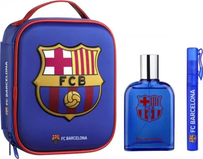 Obrázek produktu pro Airval Fc Barcelona Necessity Edt Spray 100 Ml + Mini 10 Ml