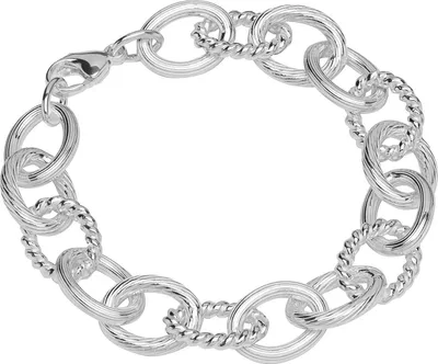 Produktbild von Armband 925 Sterling Silber 20cm Ankerkette Damen designer Armkette exquisit
