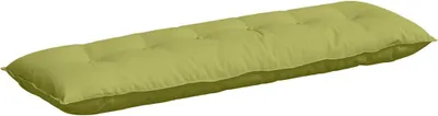 Zdjęcie produktu dla vidaXL Poduszka na plecy jasnozielona 160 x 19 x 50 cm tkanina