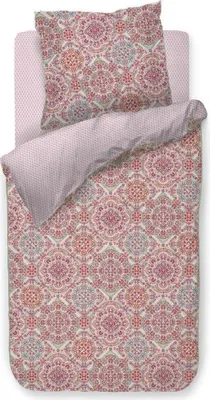 Produktbild von Pip Studio Perkal-Bettwäsche-Garnitur El Bordado Farbe Pink Größe 155x220+80x80 cm