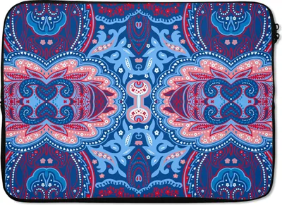 Produktbild von MuchoWow® Laptop Hülle 14 ZollMuster - Blume - Natur Laptoptasche - Laptoptasche - Stoßsicher - Schutzhaube