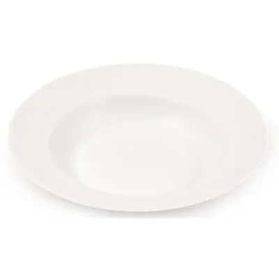 Image de NATUREStar 410220Teller Gourmet rund Ø 230 x 40 mm Zuckerrohr weiß